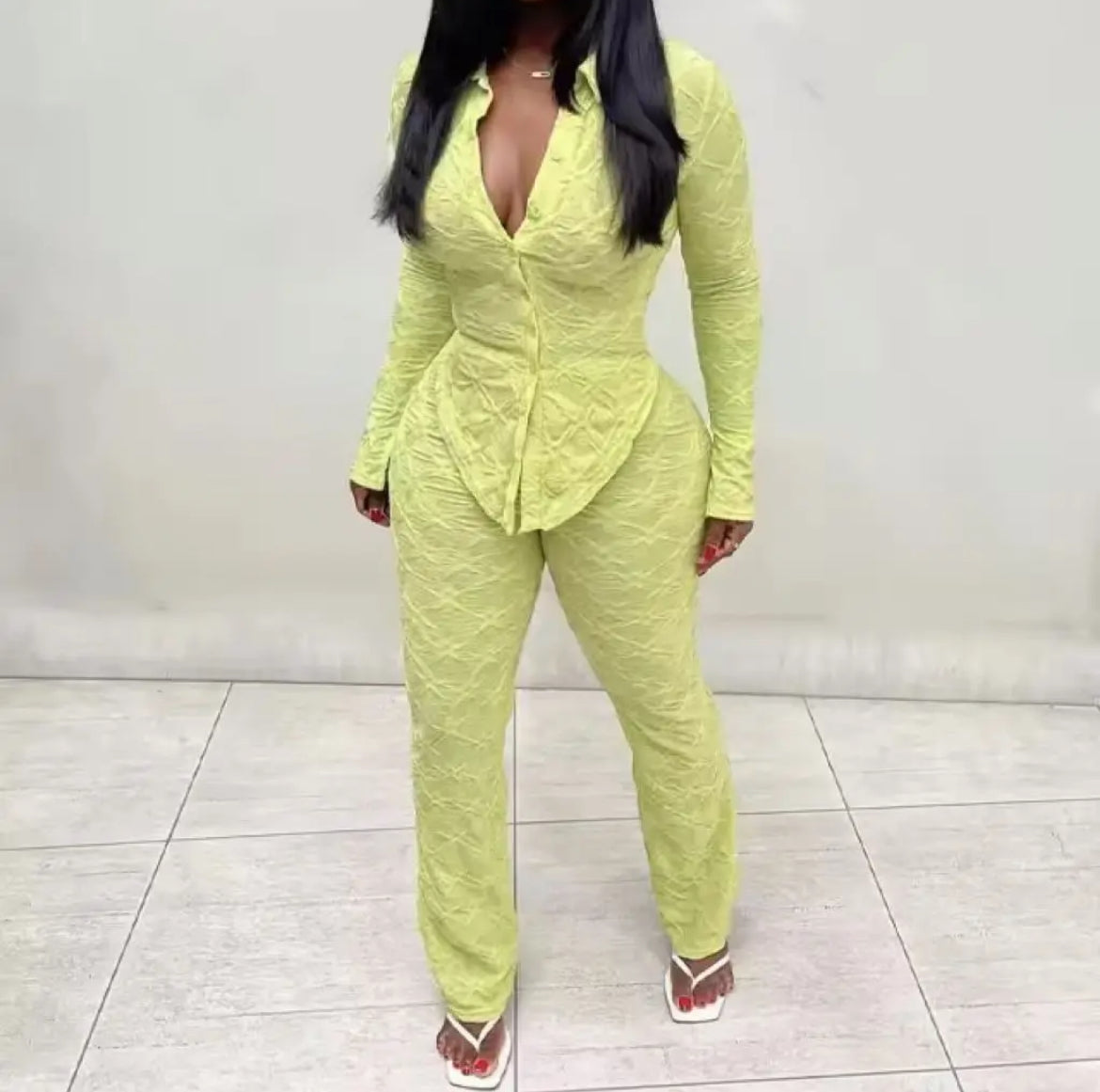 Lily Green 2 Piece Set