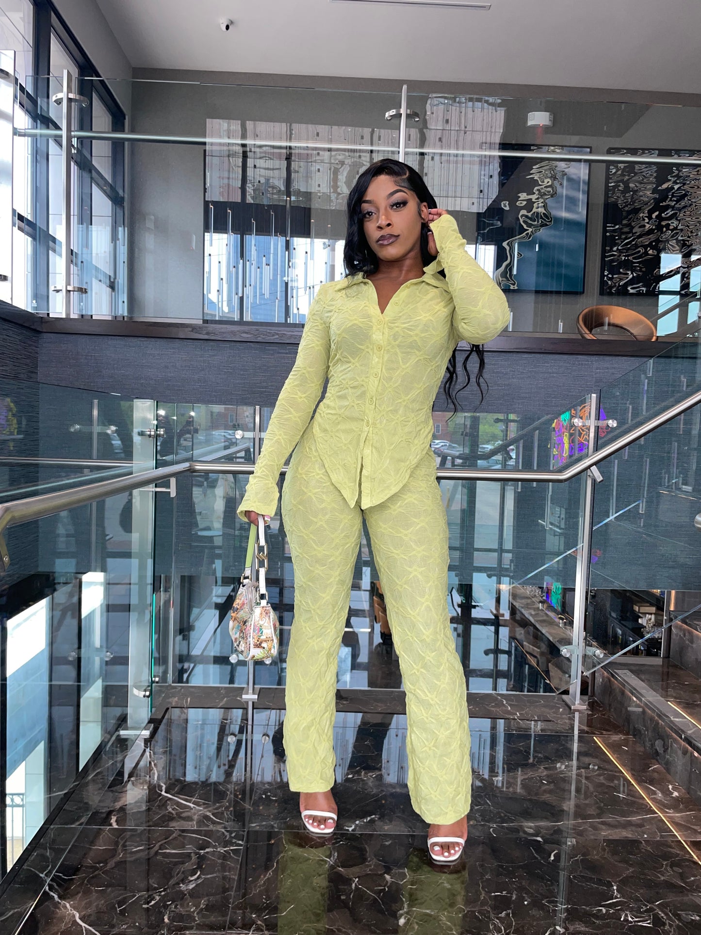 Lily Green 2 Piece Set